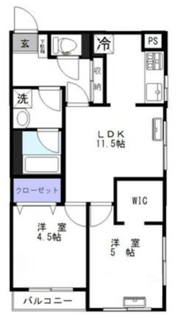 WJ・W-12ビルの物件間取画像